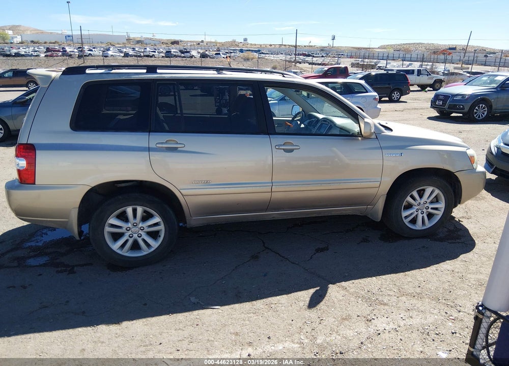 2007 TOYOTA HIGHLANDER HYBRID LIMITED V6 VIN: JTEEW21A670034800