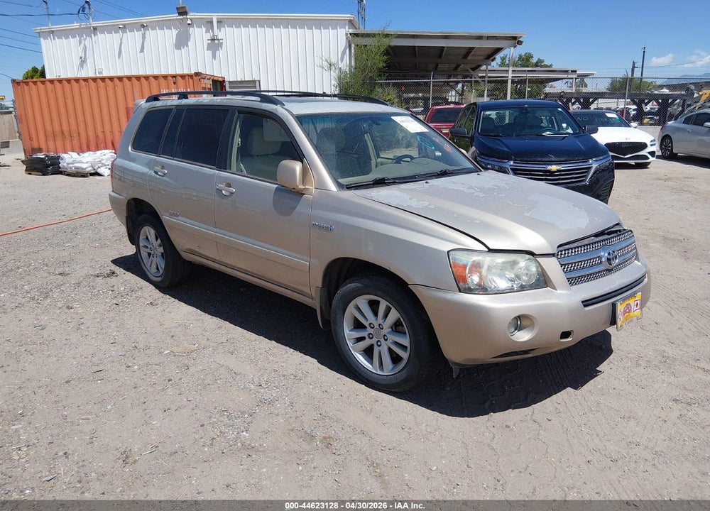2007 TOYOTA HIGHLANDER HYBRID LIMITED V6 VIN: JTEEW21A670034800
