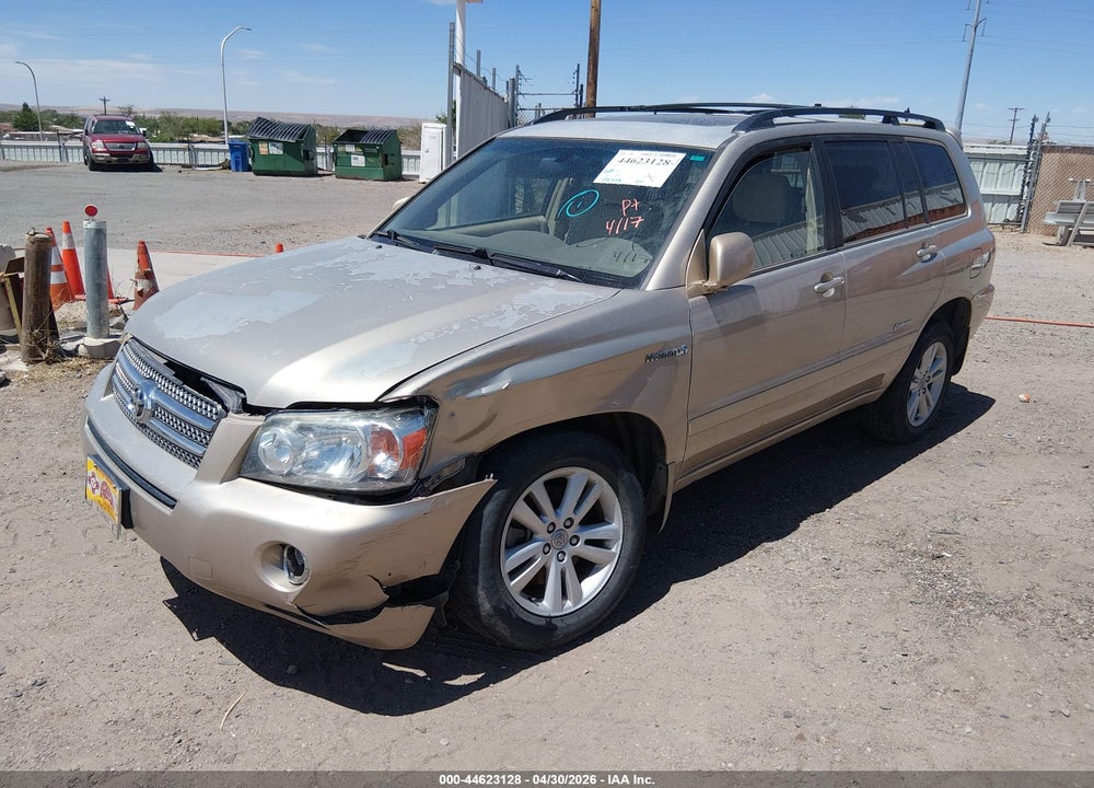 2007 TOYOTA HIGHLANDER HYBRID LIMITED V6 VIN: JTEEW21A670034800