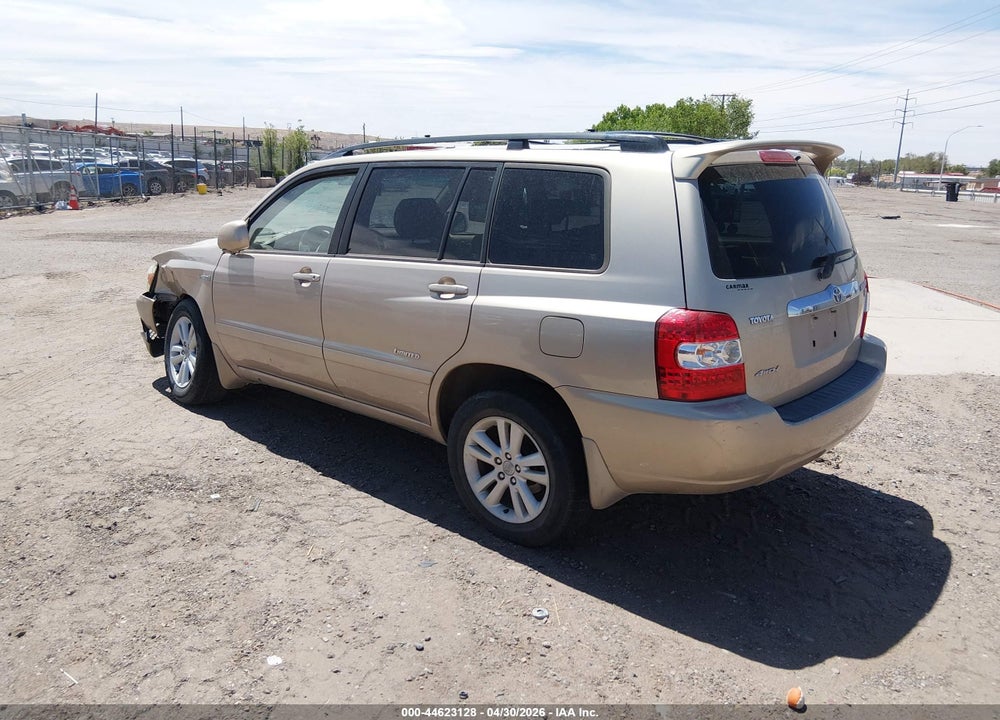 2007 TOYOTA HIGHLANDER HYBRID LIMITED V6 VIN: JTEEW21A670034800