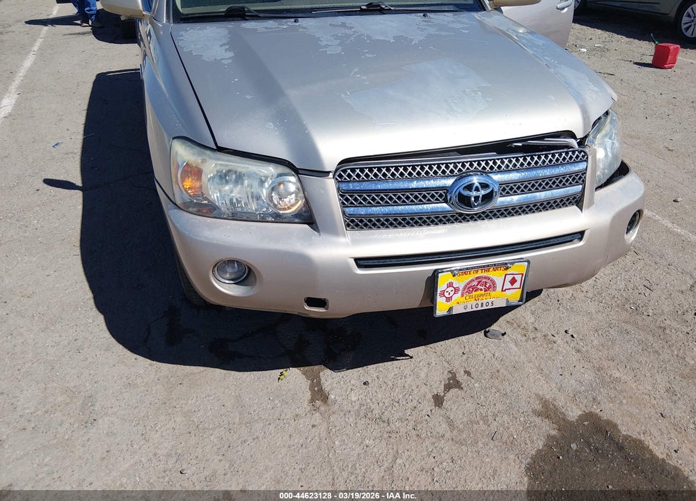 2007 TOYOTA HIGHLANDER HYBRID LIMITED V6 VIN: JTEEW21A670034800