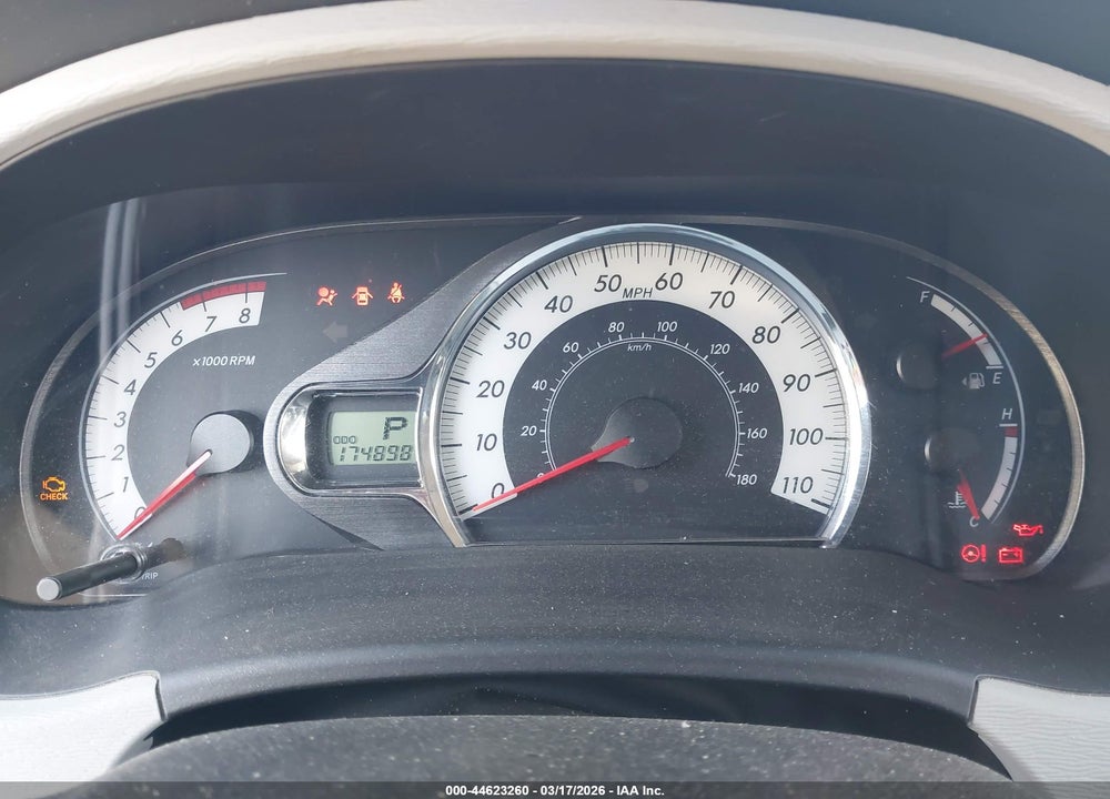 2012 TOYOTA SIENNA SE 8 PASSENGER VIN: 5TDXK3DC4CS217230