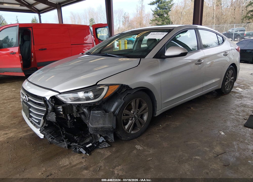2018 HYUNDAI ELANTRA SEL VIN: 5NPD84LF8JH322746