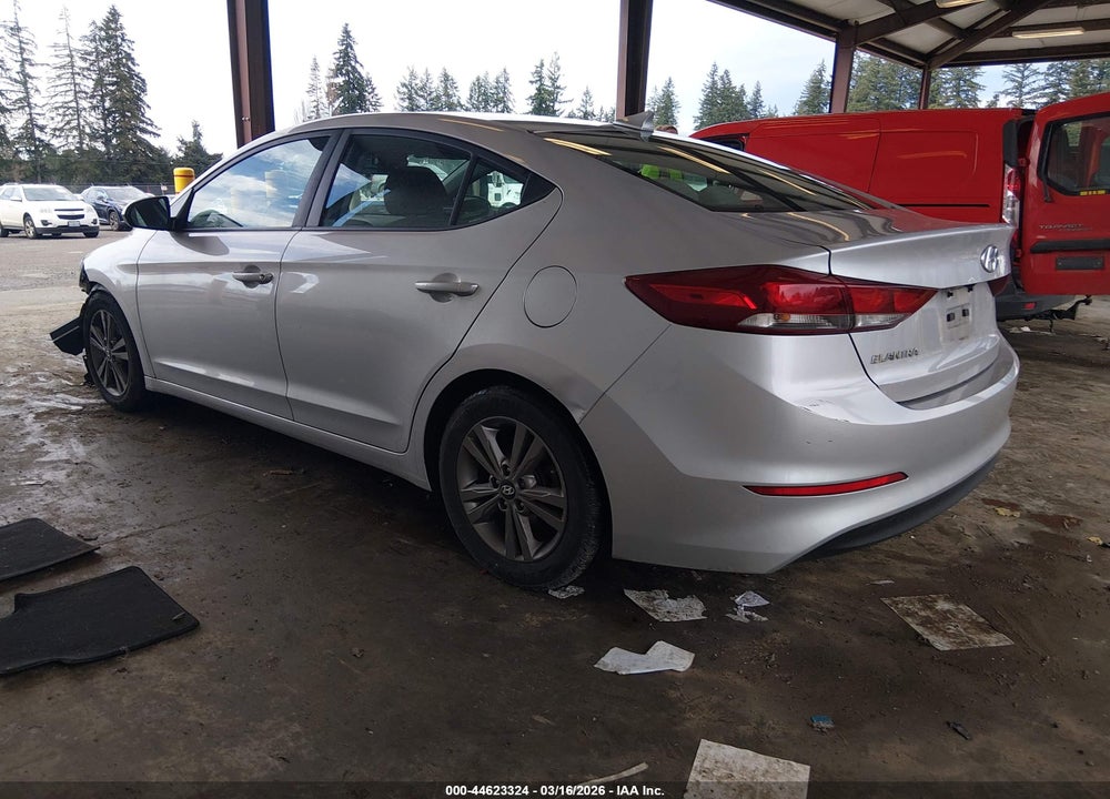 2018 HYUNDAI ELANTRA SEL VIN: 5NPD84LF8JH322746