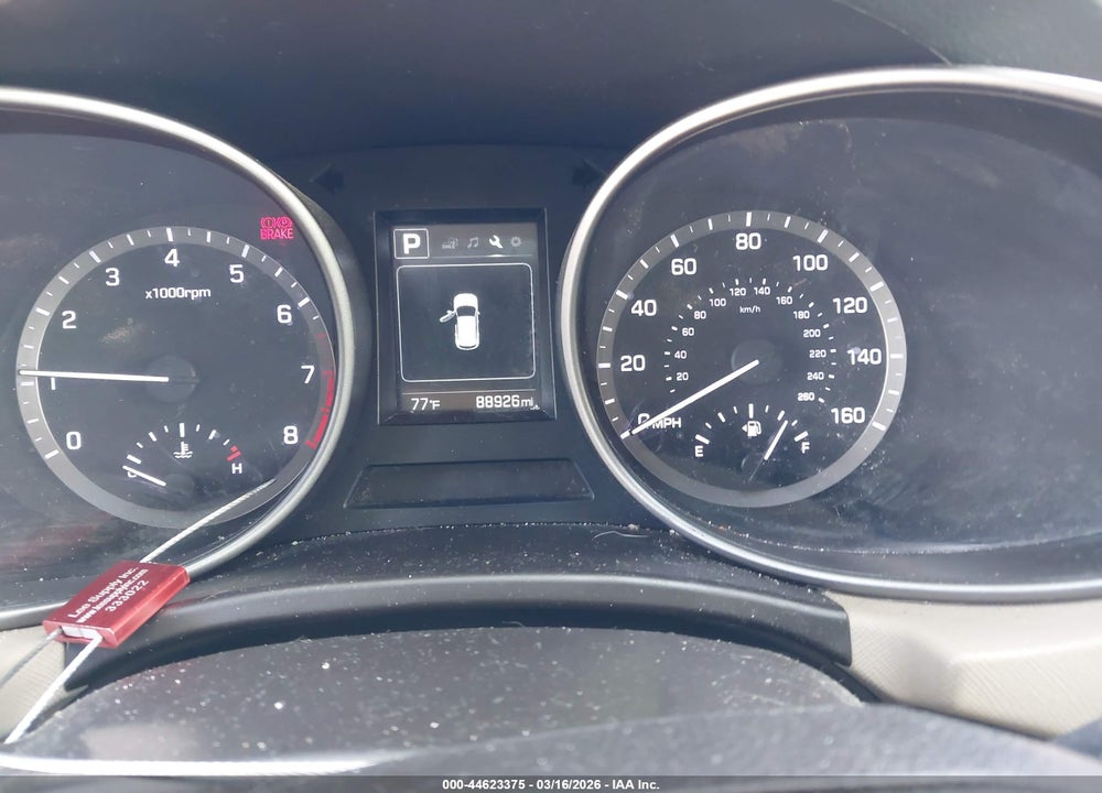 2017 HYUNDAI SANTA FE SE VIN: KM8SM4HF3HU170186