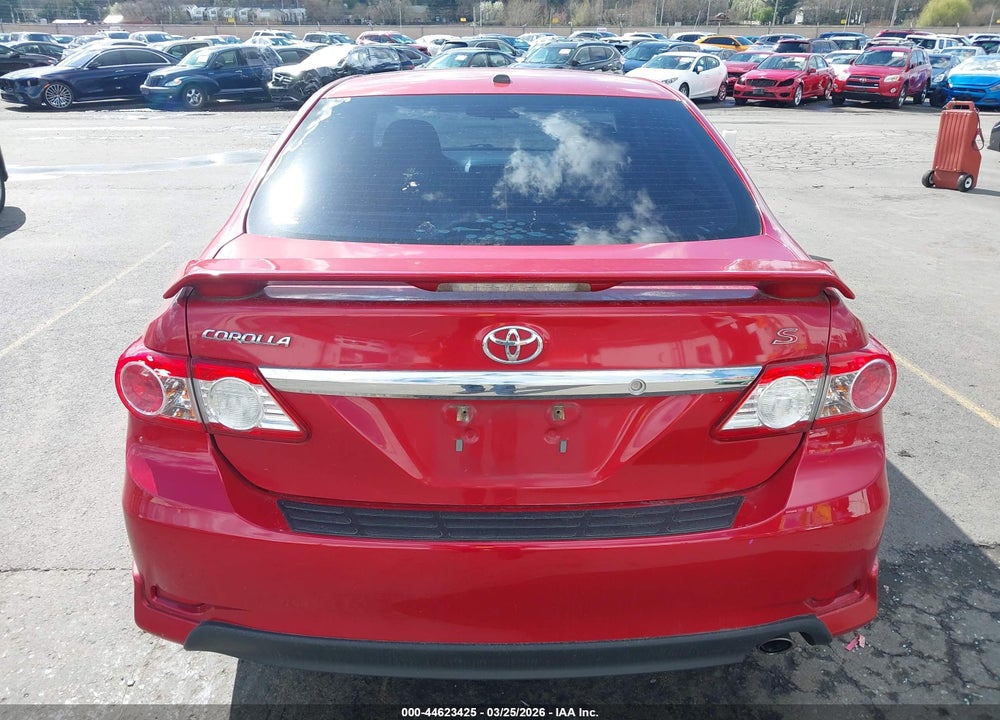 2011 TOYOTA COROLLA S VIN: 2T1BU4EEXBC559248