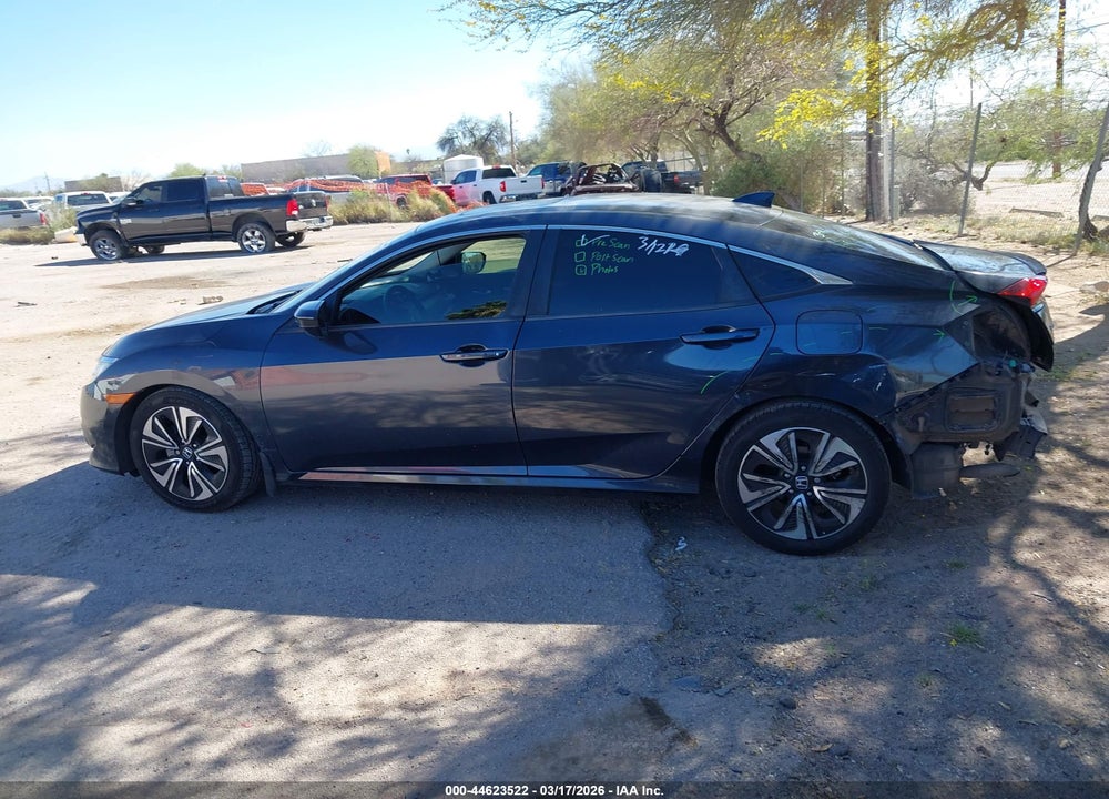 2018 HONDA CIVIC EX-L VIN: JHMFC1F74JX006354