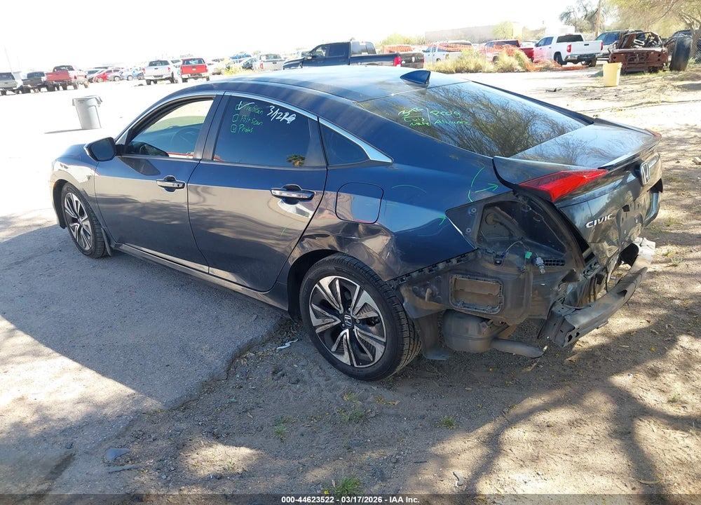2018 HONDA CIVIC EX-L VIN: JHMFC1F74JX006354