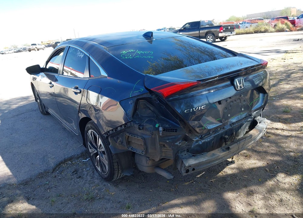 2018 HONDA CIVIC EX-L VIN: JHMFC1F74JX006354