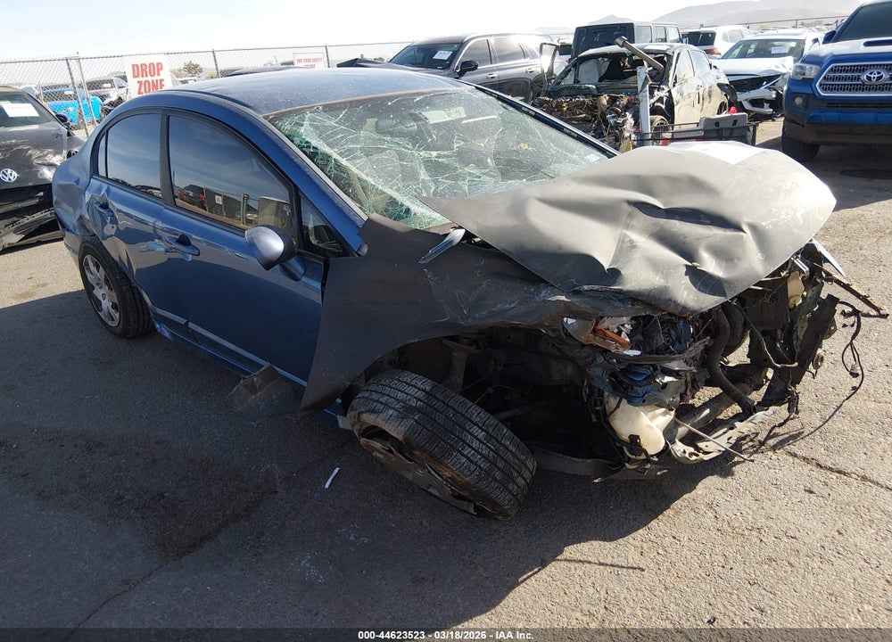 2010 HONDA CIVIC LX VIN: 19XFA1F51AE028110