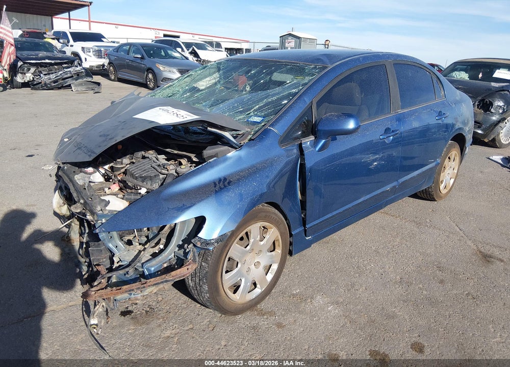 2010 HONDA CIVIC LX VIN: 19XFA1F51AE028110