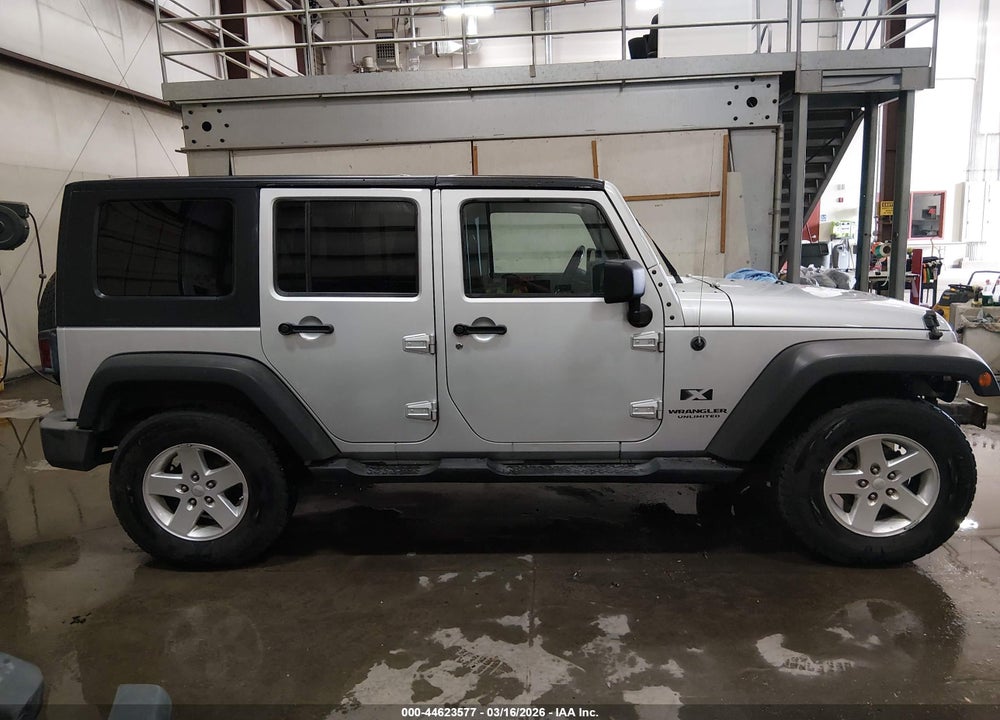 2008 JEEP WRANGLER UNLIMITED X VIN: 1J4GA39148L504208