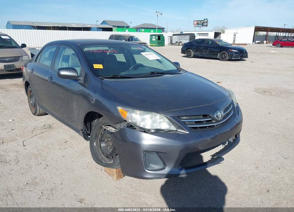 2013 TOYOTA COROLLA LE VIN: 5YFBU4EE0DP111877