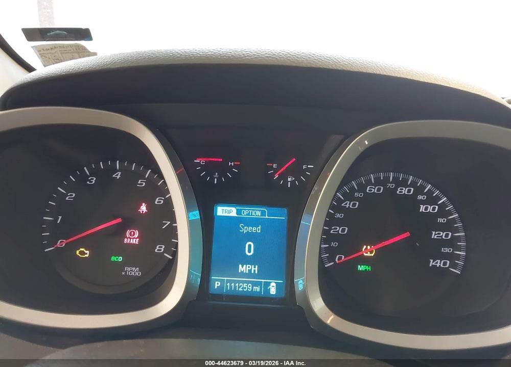 2015 CHEVROLET EQUINOX 1LT VIN: 2GNALBEK9F1172081