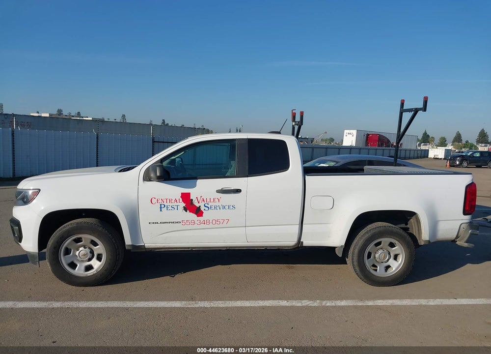 2022 CHEVROLET COLORADO 2WD  LONG BOX WT VIN: 1GCHSBEAXN1287357