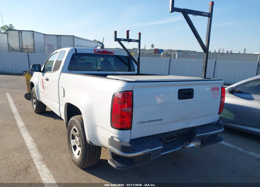 2022 CHEVROLET COLORADO 2WD  LONG BOX WT VIN: 1GCHSBEAXN1287357