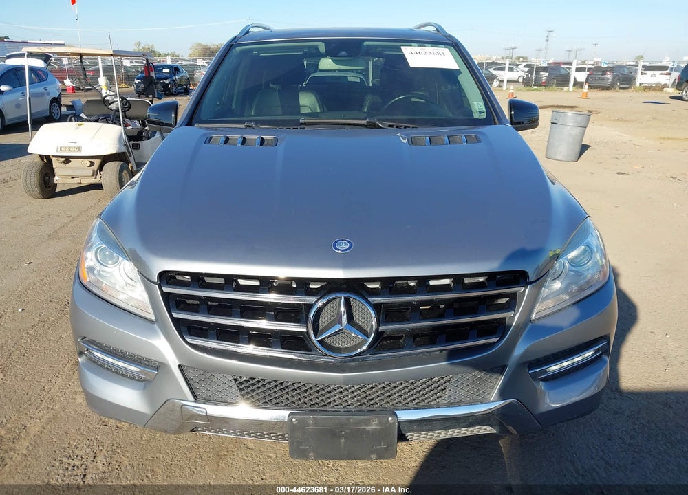2013 MERCEDES-BENZ ML 350 4MATIC VIN: 4JGDA5HB7DA176962