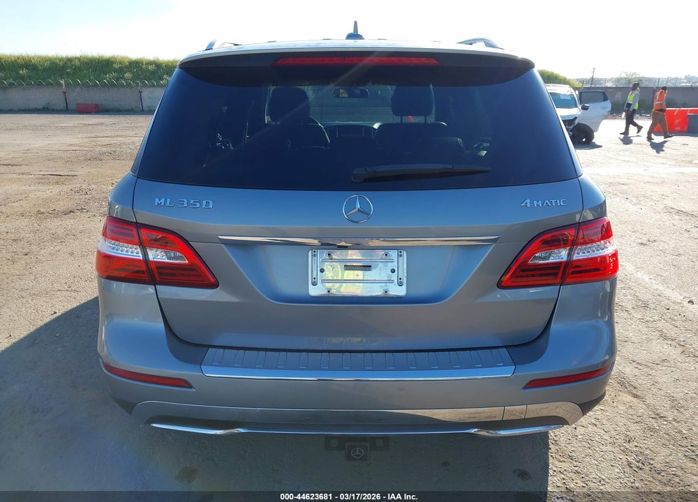 2013 MERCEDES-BENZ ML 350 4MATIC VIN: 4JGDA5HB7DA176962