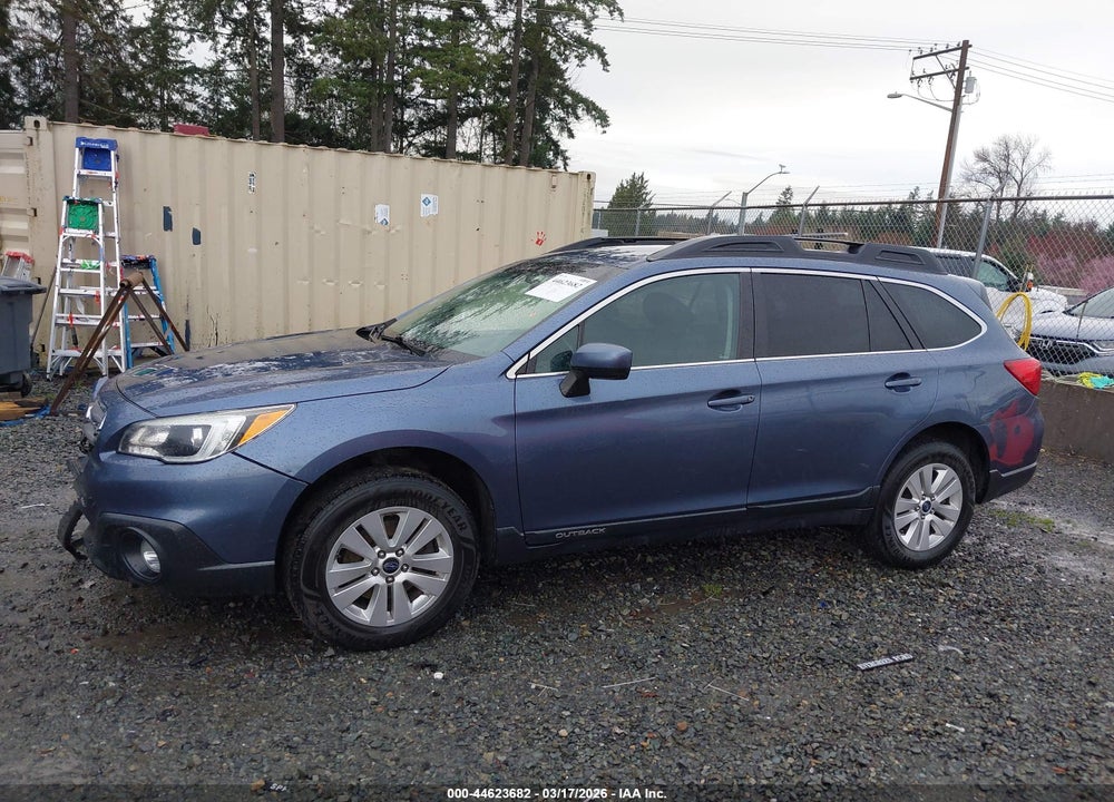 2015 SUBARU OUTBACK 2.5I PREMIUM VIN: 4S4BSACC9F3357999