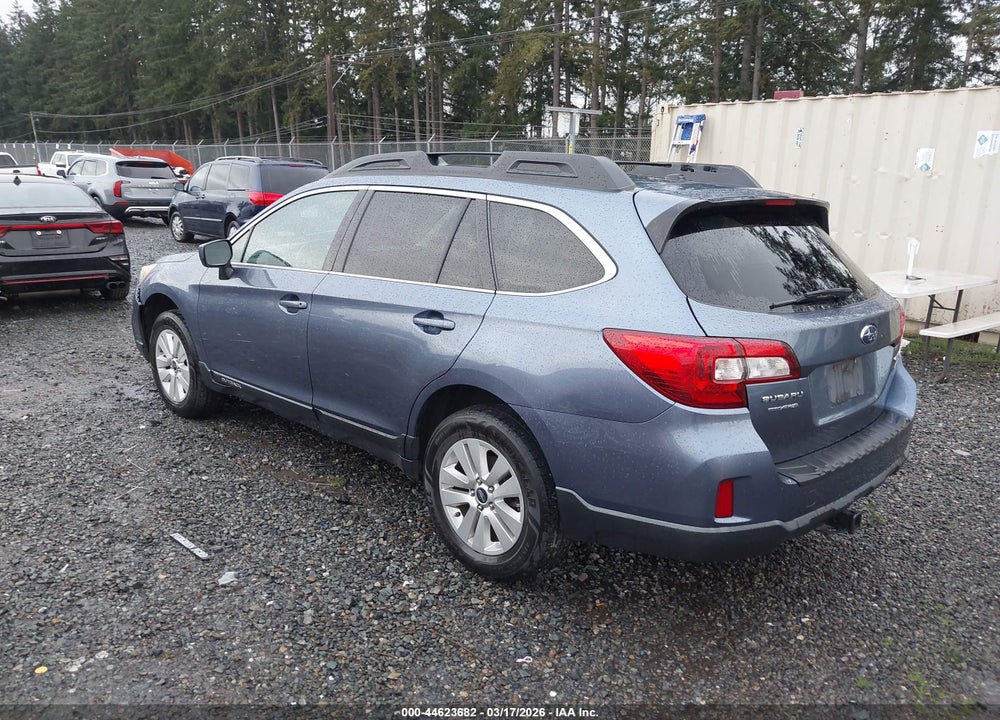 2015 SUBARU OUTBACK 2.5I PREMIUM VIN: 4S4BSACC9F3357999