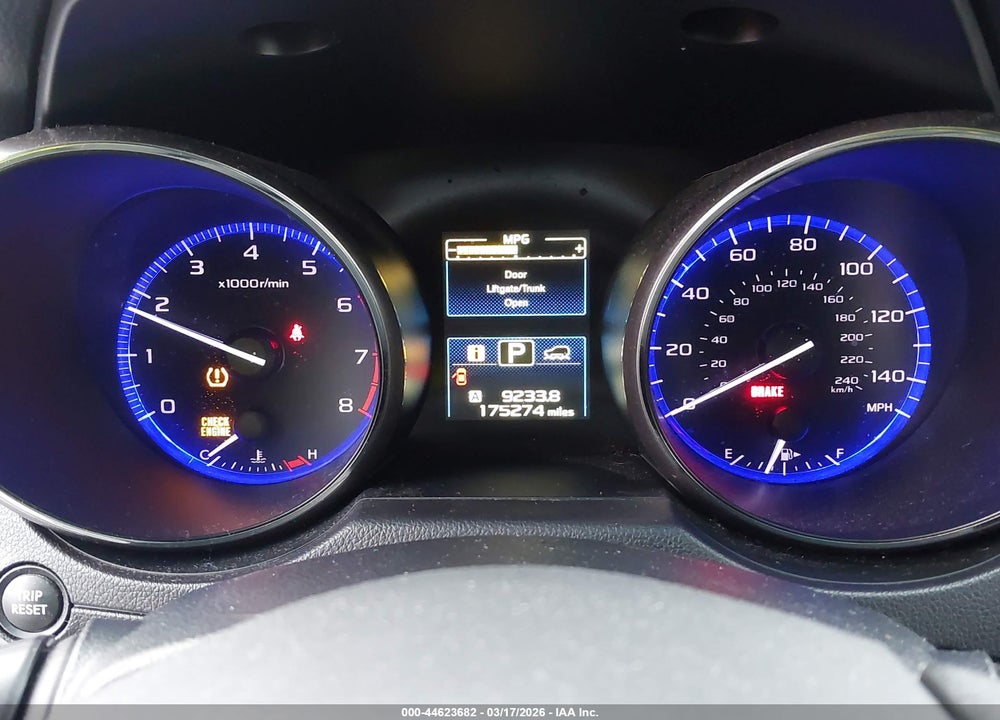 2015 SUBARU OUTBACK 2.5I PREMIUM VIN: 4S4BSACC9F3357999