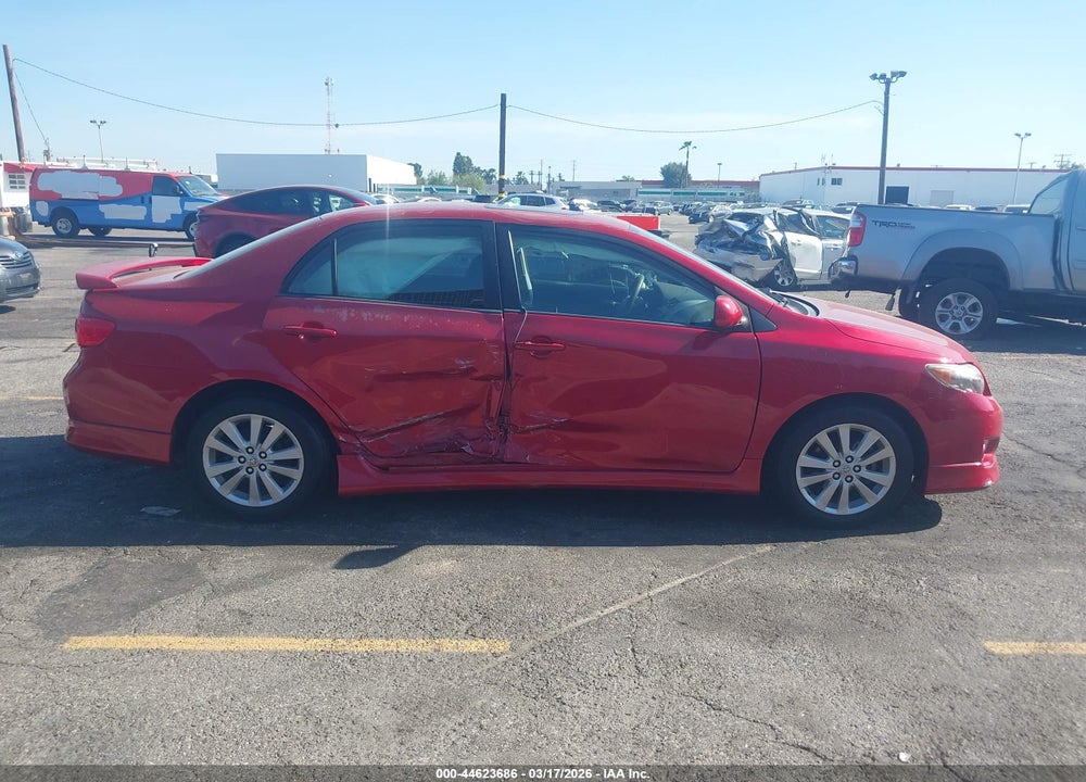 2009 TOYOTA COROLLA S VIN: 1NXBU40E39Z113667