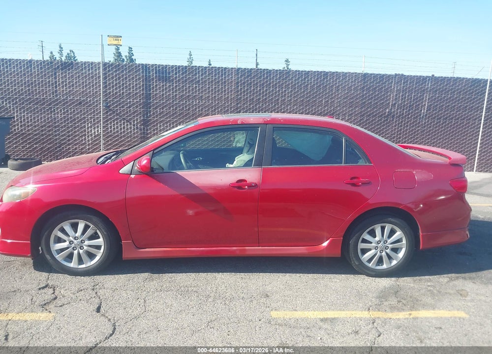 2009 TOYOTA COROLLA S VIN: 1NXBU40E39Z113667