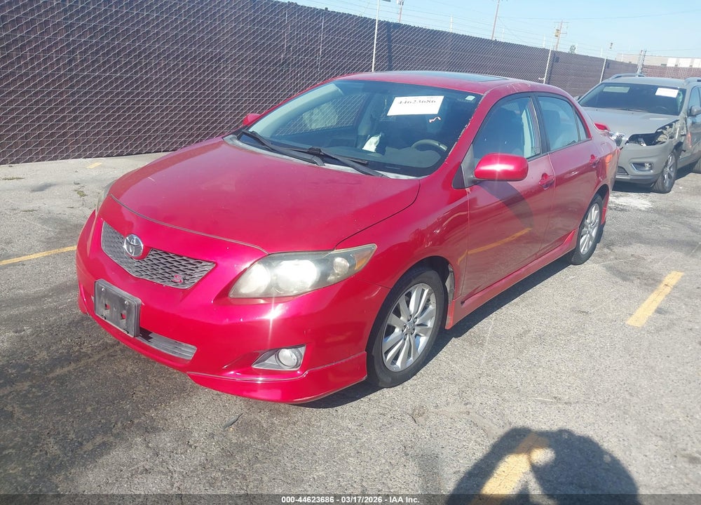 2009 TOYOTA COROLLA S VIN: 1NXBU40E39Z113667