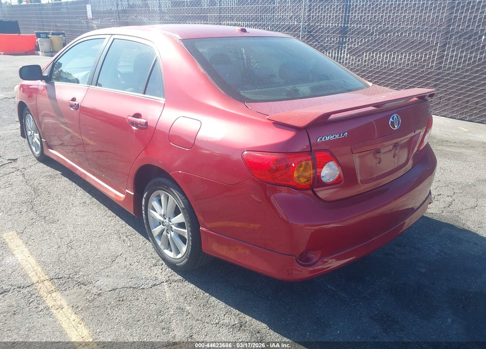 2009 TOYOTA COROLLA S VIN: 1NXBU40E39Z113667