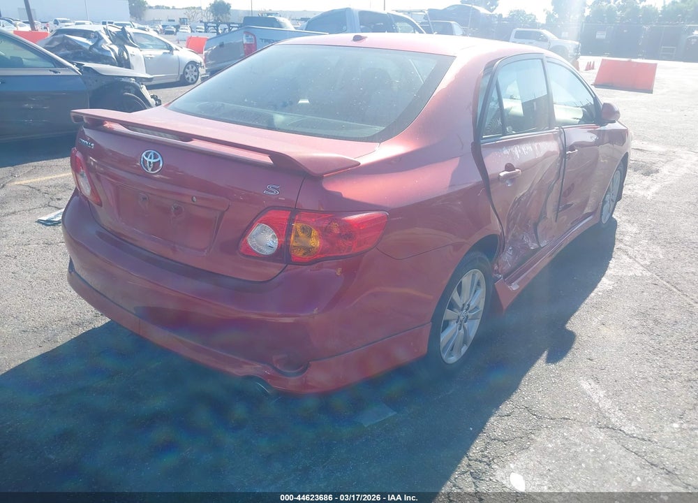 2009 TOYOTA COROLLA S VIN: 1NXBU40E39Z113667
