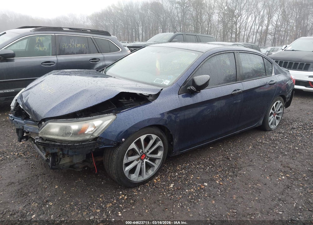 2013 HONDA ACCORD LX VIN: 1HGCR2F38DA064711
