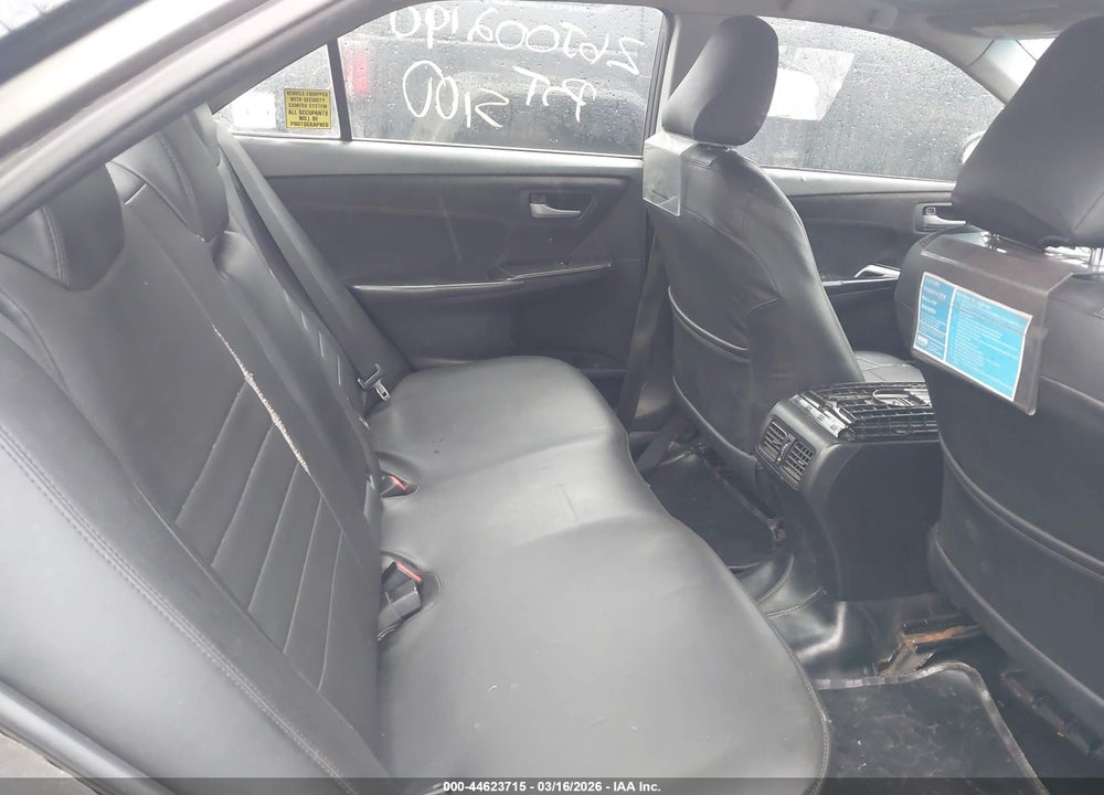 2015 TOYOTA CAMRY XSE VIN: 4T1BF1FK3FU012078