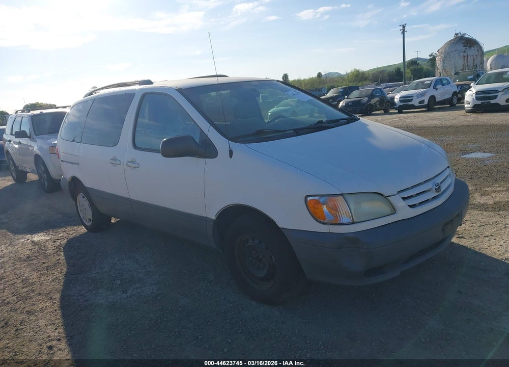 2003 TOYOTA SIENNA CE VIN: 4T3ZF19C23U546775