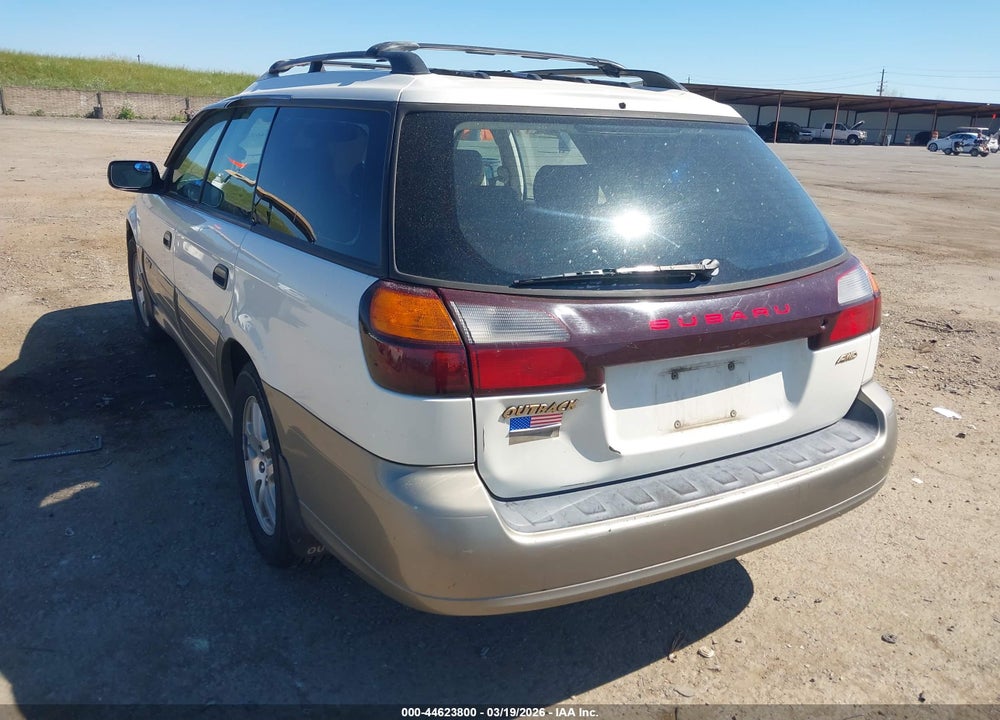 2003 SUBARU OUTBACK VIN: 4S3BH675237653253