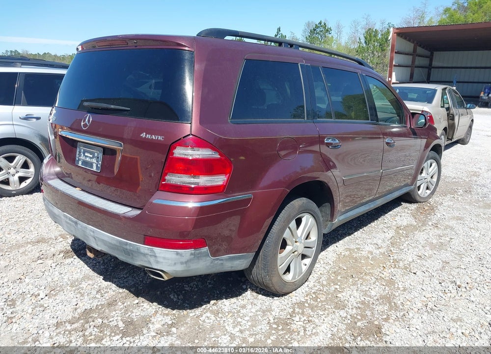 2009 MERCEDES-BENZ GL 450 4MATIC VIN: 4JGBF71E39A458306