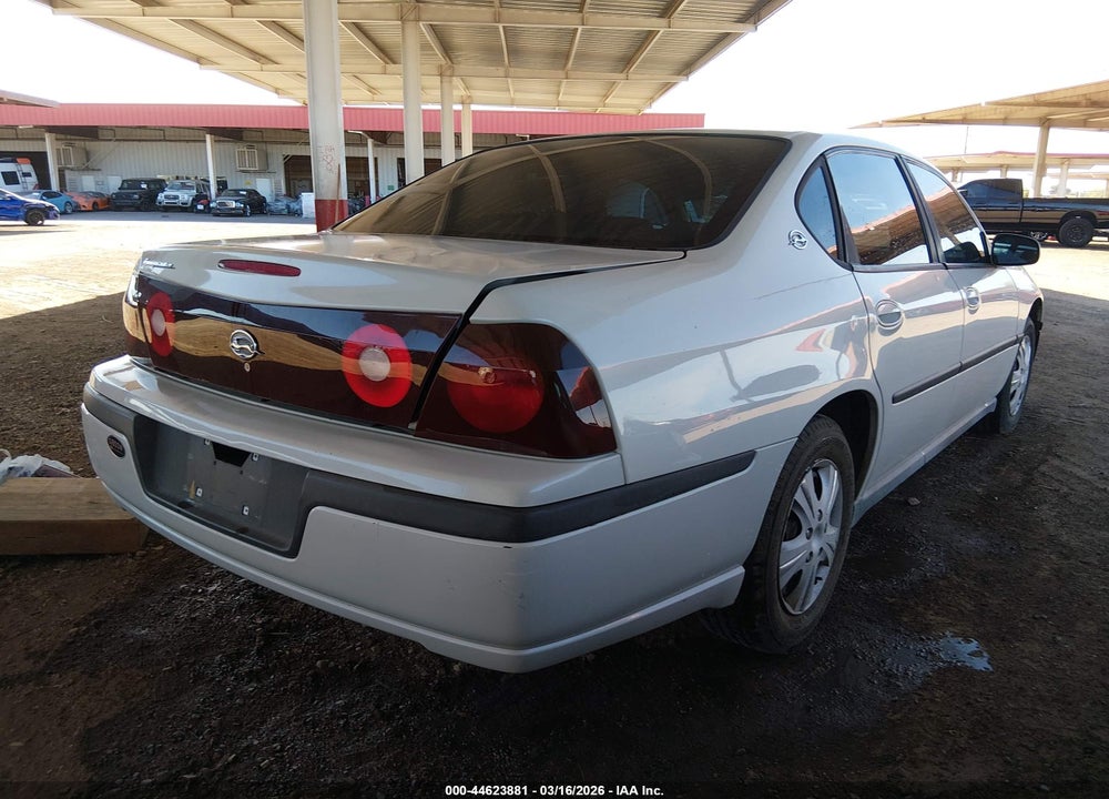 2003 CHEVROLET IMPALA VIN: 2G1WF52E939411463