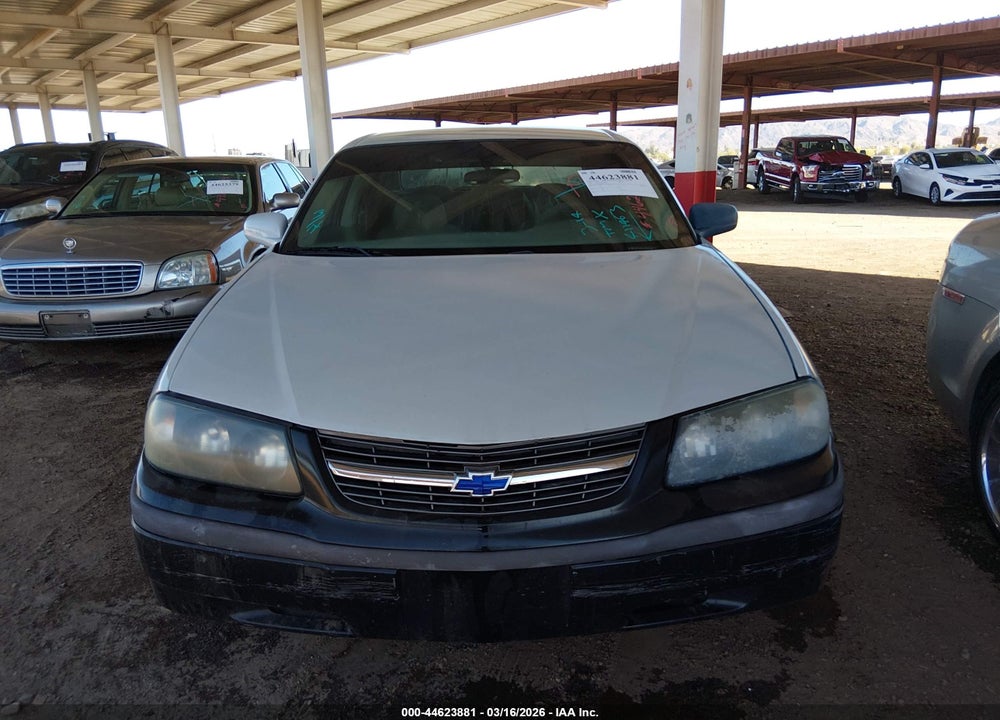 2003 CHEVROLET IMPALA VIN: 2G1WF52E939411463