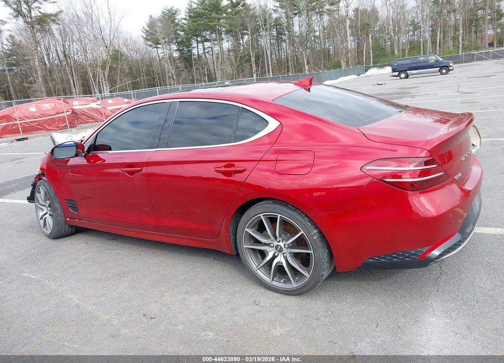 2022 GENESIS G70 2.0T AWD VIN: KMTG34TA4NU089610