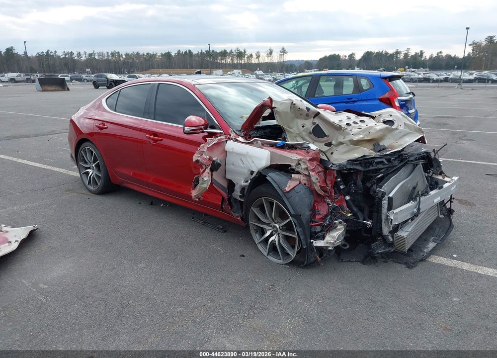 2022 GENESIS G70 2.0T AWD VIN: KMTG34TA4NU089610