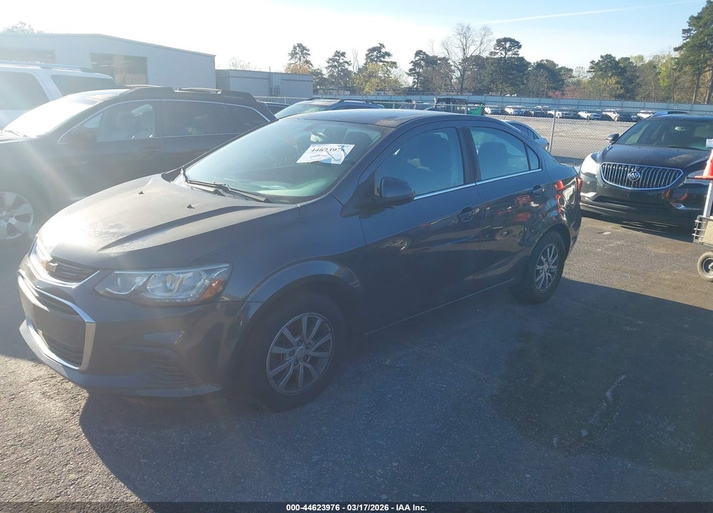 2017 CHEVROLET SONIC LT AUTO VIN: 1G1JD5SH1H4146610