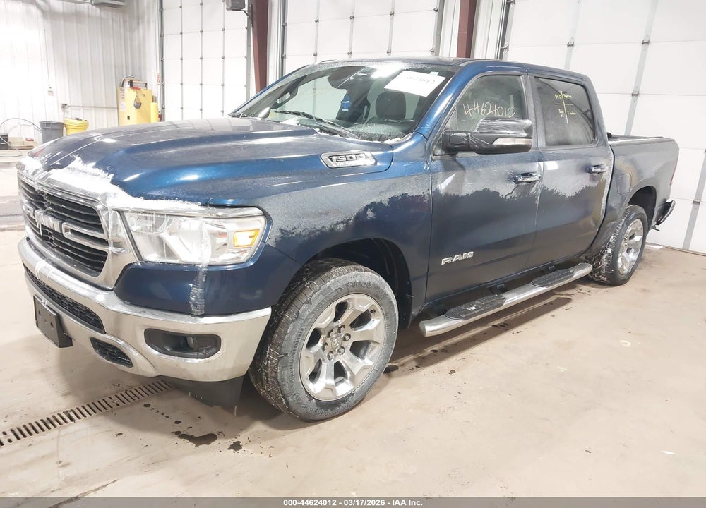 2019 RAM 1500 BIG HORN/LONE STAR  4X4 5'7 BOX VIN: 1C6SRFFT5KN762594
