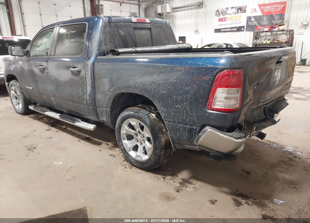 2019 RAM 1500 BIG HORN/LONE STAR  4X4 5'7 BOX VIN: 1C6SRFFT5KN762594