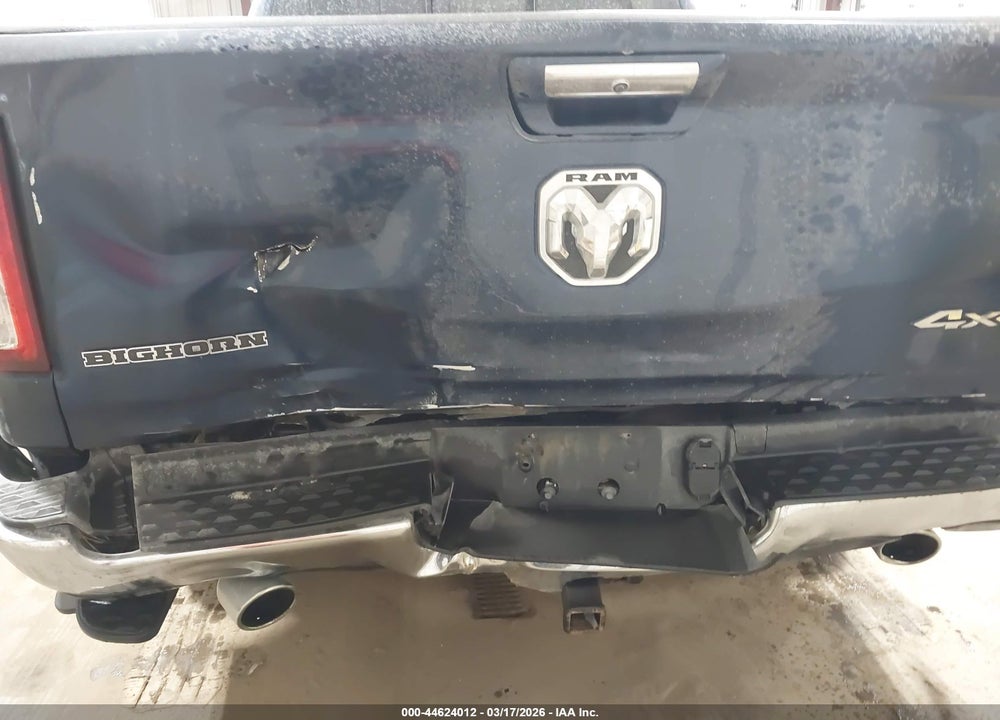 2019 RAM 1500 BIG HORN/LONE STAR  4X4 5'7 BOX VIN: 1C6SRFFT5KN762594
