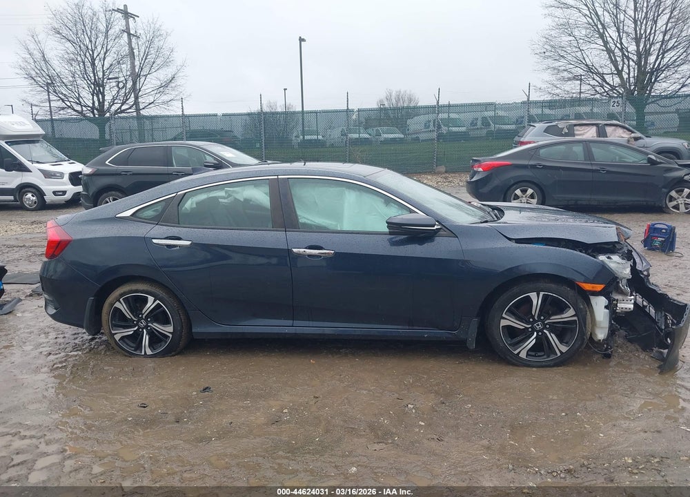 2016 HONDA CIVIC TOURING VIN: 19XFC1F93GE201745
