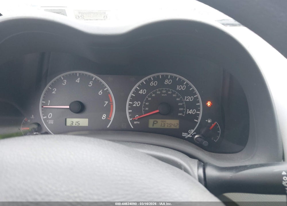 2009 TOYOTA COROLLA LE VIN: 2T1BU40E99C053363