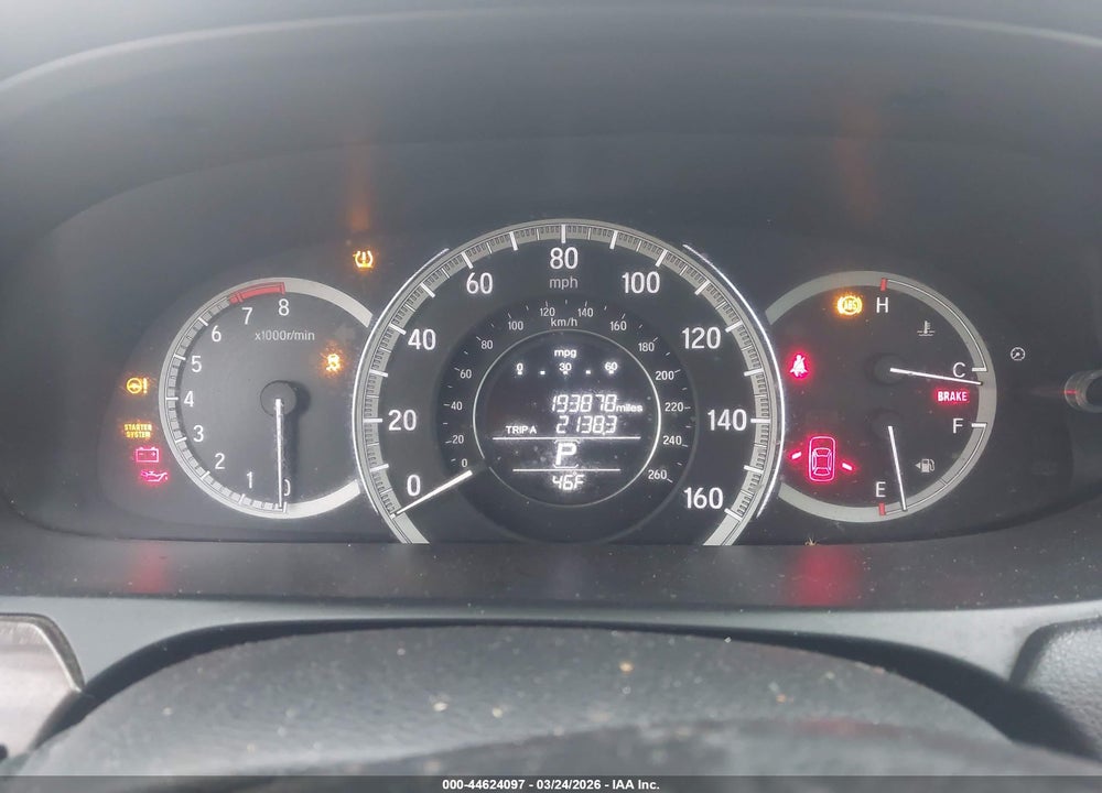 2016 HONDA ACCORD EX VIN: 1HGCR2F75GA233879