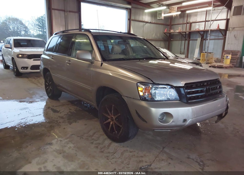 2004 TOYOTA HIGHLANDER VIN: JTEGD21A140101927