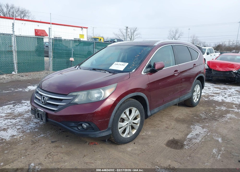 2013 HONDA CR-V EX-L VIN: 5J6RM4H75DL079278