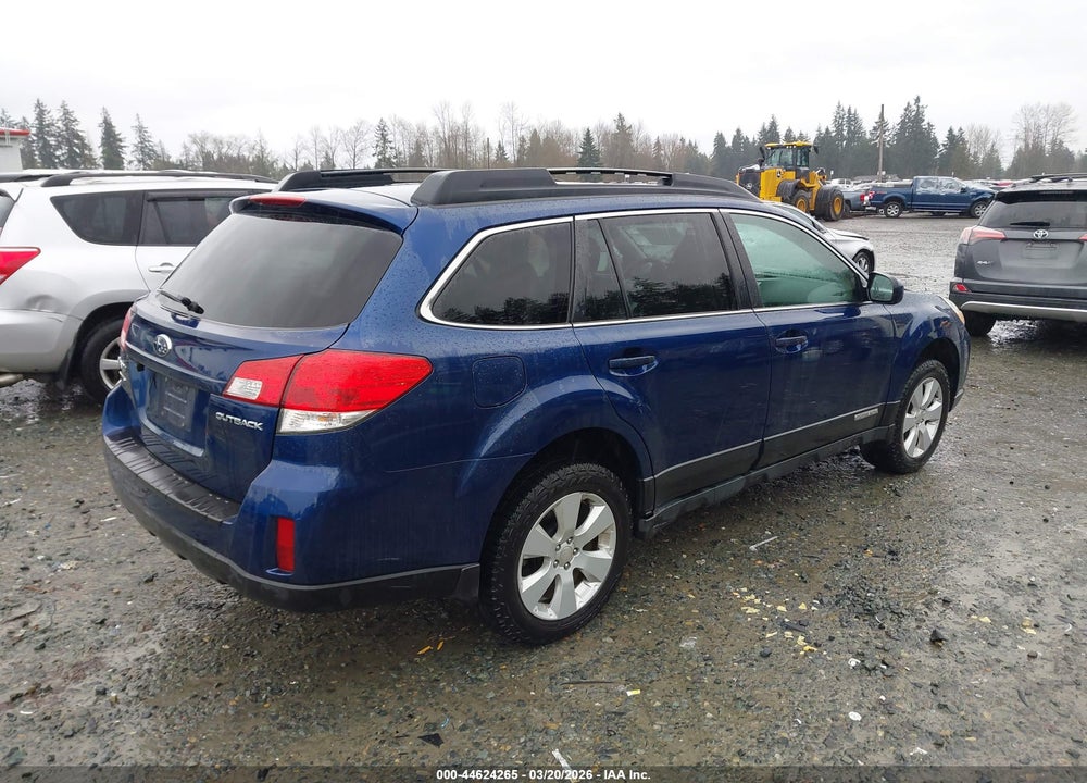 2011 SUBARU OUTBACK 2.5I PREMIUM VIN: 4S4BRCCC8B3369756