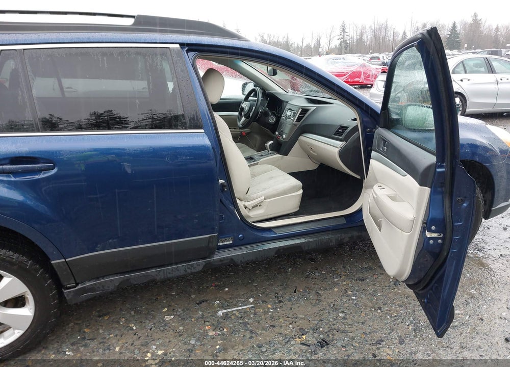 2011 SUBARU OUTBACK 2.5I PREMIUM VIN: 4S4BRCCC8B3369756